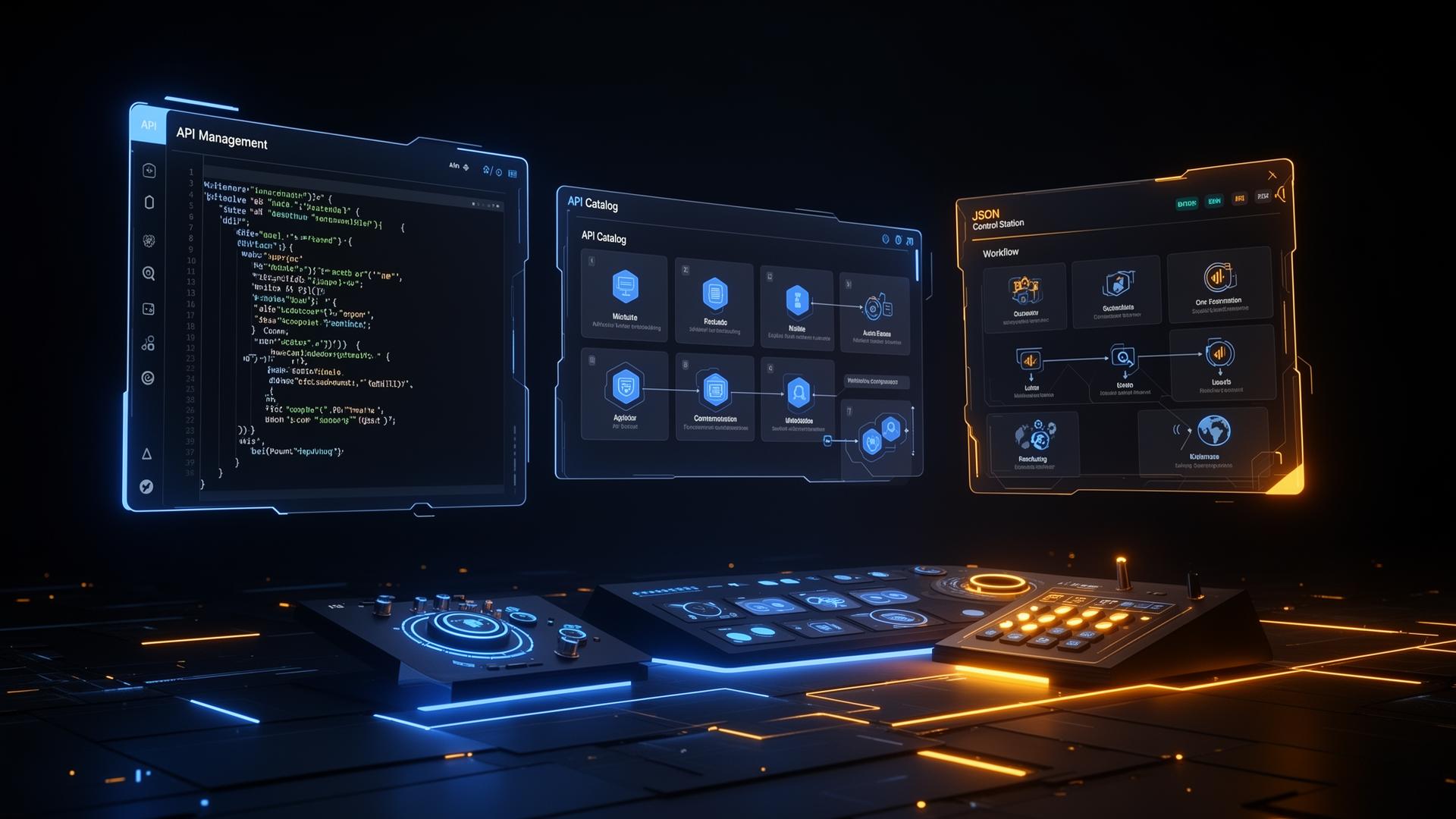 Tableau de bord du Control Station